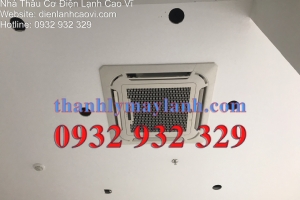Bán và lắp đặt máy lạnh âm trần cũ Dầu Tiếng